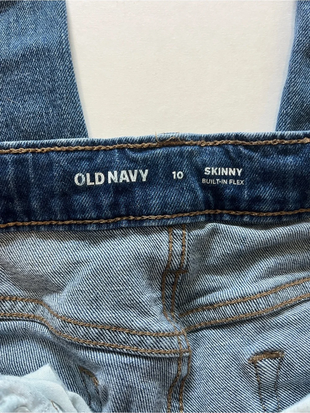 Old Navy Boys Slim Straight Jeans in Blue Denim size 10 Skinny